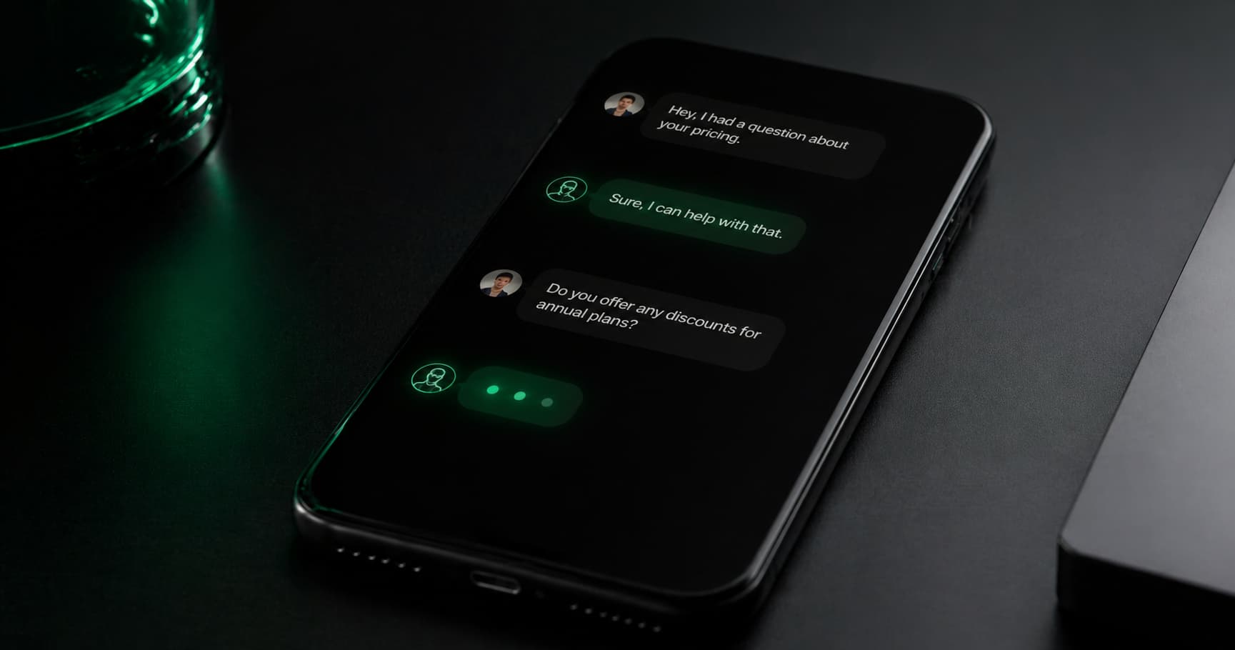 ReplyMind AI reply in action